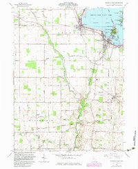 Russells Point Ohio Historical topographic map, 1:24000 scale, 7.5 X 7.5 Minute, Year 1961