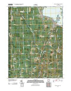 Russells Point Ohio Historical topographic map, 1:24000 scale, 7.5 X 7.5 Minute, Year 2010