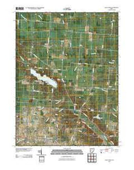 Saint Paris Ohio Historical topographic map, 1:24000 scale, 7.5 X 7.5 Minute, Year 2010
