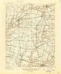 Sardinia Ohio Historical topographic map, 1:62500 scale, 15 X 15 Minute, Year 1917