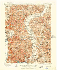 Sciotoville Ohio Historical topographic map, 1:62500 scale, 15 X 15 Minute, Year 1911