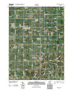 Sherwood Ohio Historical topographic map, 1:24000 scale, 7.5 X 7.5 Minute, Year 2010