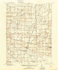 Siam Ohio Historical topographic map, 1:62500 scale, 15 X 15 Minute, Year 1915