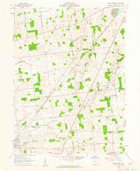 Silver Creek Ohio Historical topographic map, 1:24000 scale, 7.5 X 7.5 Minute, Year 1960