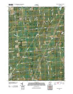 Silver Creek Ohio Historical topographic map, 1:24000 scale, 7.5 X 7.5 Minute, Year 2010