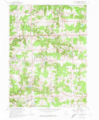 South Russell Ohio Historical topographic map, 1:24000 scale, 7.5 X 7.5 Minute, Year 1963