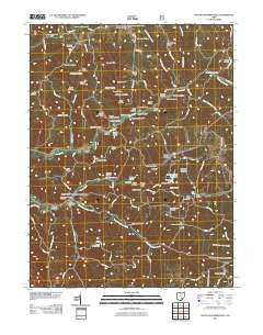 South Bloomingville Ohio Historical topographic map, 1:24000 scale, 7.5 X 7.5 Minute, Year 2011
