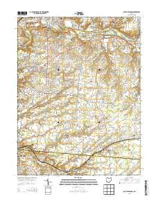 South Lebanon Ohio Historical topographic map, 1:24000 scale, 7.5 X 7.5 Minute, Year 2013