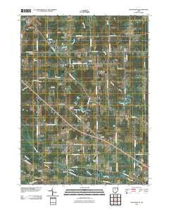 Southington Ohio Historical topographic map, 1:24000 scale, 7.5 X 7.5 Minute, Year 2010
