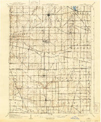 St. Henry Ohio Historical topographic map, 1:62500 scale, 15 X 15 Minute, Year 1908