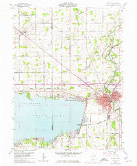 St. Marys Ohio Historical topographic map, 1:24000 scale, 7.5 X 7.5 Minute, Year 1960