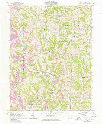Stafford Ohio Historical topographic map, 1:24000 scale, 7.5 X 7.5 Minute, Year 1961
