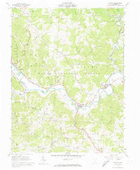 Stewart Ohio Historical topographic map, 1:24000 scale, 7.5 X 7.5 Minute, Year 1961
