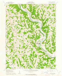 Stockport Ohio Historical topographic map, 1:24000 scale, 7.5 X 7.5 Minute, Year 1961