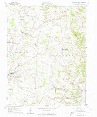 Sugar Tree Ridge Ohio Historical topographic map, 1:24000 scale, 7.5 X 7.5 Minute, Year 1961