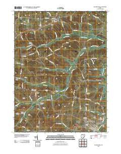 Sugarcreek Ohio Historical topographic map, 1:24000 scale, 7.5 X 7.5 Minute, Year 2010