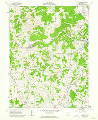 The Plains Ohio Historical topographic map, 1:24000 scale, 7.5 X 7.5 Minute, Year 1961