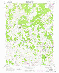 The Plains Ohio Historical topographic map, 1:24000 scale, 7.5 X 7.5 Minute, Year 1961