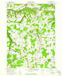 Thompson Ohio Historical topographic map, 1:24000 scale, 7.5 X 7.5 Minute, Year 1960
