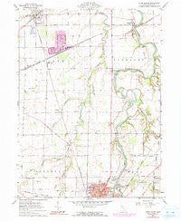 Tiffin North Ohio Historical topographic map, 1:24000 scale, 7.5 X 7.5 Minute, Year 1960