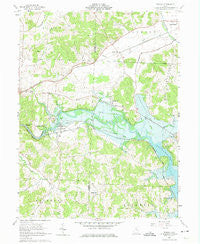 Toboso Ohio Historical topographic map, 1:24000 scale, 7.5 X 7.5 Minute, Year 1962