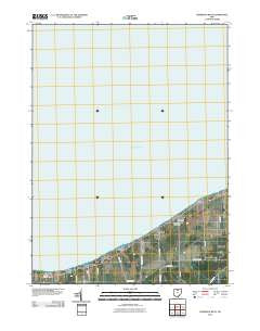 Vermilion West Ohio Historical topographic map, 1:24000 scale, 7.5 X 7.5 Minute, Year 2010