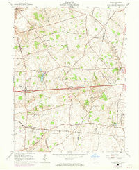 Vienna Ohio Historical topographic map, 1:24000 scale, 7.5 X 7.5 Minute, Year 1961