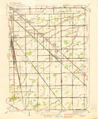 Walbridge Ohio Historical topographic map, 1:31680 scale, 7.5 X 7.5 Minute, Year 1938
