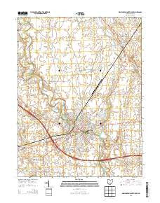Washington Court House Ohio Historical topographic map, 1:24000 scale, 7.5 X 7.5 Minute, Year 2013