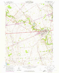 West Jefferson Ohio Historical topographic map, 1:24000 scale, 7.5 X 7.5 Minute, Year 1961