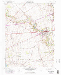 West Jefferson Ohio Historical topographic map, 1:24000 scale, 7.5 X 7.5 Minute, Year 1961