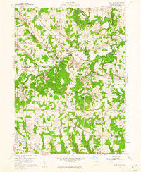 West Point Ohio Historical topographic map, 1:24000 scale, 7.5 X 7.5 Minute, Year 1960