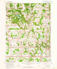 West Richfield Ohio Historical topographic map, 1:24000 scale, 7.5 X 7.5 Minute, Year 1963