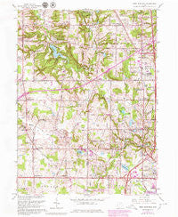 West Richfield Ohio Historical topographic map, 1:24000 scale, 7.5 X 7.5 Minute, Year 1963
