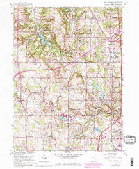 West Richfield Ohio Historical topographic map, 1:24000 scale, 7.5 X 7.5 Minute, Year 1963