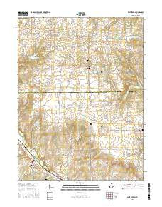 West Elkton Ohio Current topographic map, 1:24000 scale, 7.5 X 7.5 Minute, Year 2016