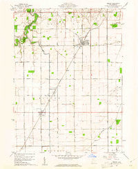 Weston Ohio Historical topographic map, 1:24000 scale, 7.5 X 7.5 Minute, Year 1960