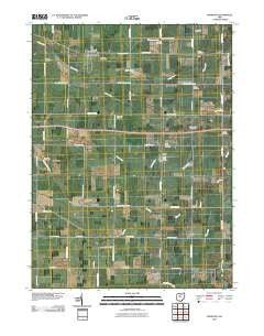 Wharton Ohio Historical topographic map, 1:24000 scale, 7.5 X 7.5 Minute, Year 2010