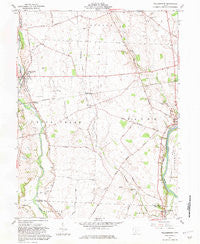 Williamsport Ohio Historical topographic map, 1:24000 scale, 7.5 X 7.5 Minute, Year 1961