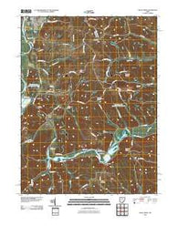 Wills Creek Ohio Historical topographic map, 1:24000 scale, 7.5 X 7.5 Minute, Year 2010