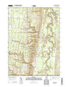 Windsor Ohio Historical topographic map, 1:24000 scale, 7.5 X 7.5 Minute, Year 2013
