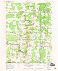 Windsor Ohio Historical topographic map, 1:24000 scale, 7.5 X 7.5 Minute, Year 1959