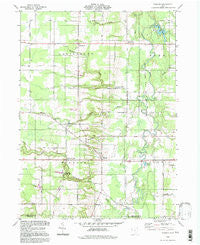 Windsor Ohio Historical topographic map, 1:24000 scale, 7.5 X 7.5 Minute, Year 1994
