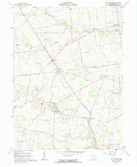 York Center Ohio Historical topographic map, 1:24000 scale, 7.5 X 7.5 Minute, Year 1961