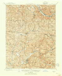 Zaleski Ohio Historical topographic map, 1:62500 scale, 15 X 15 Minute, Year 1904