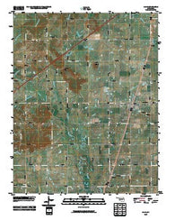 Adair Oklahoma Historical topographic map, 1:24000 scale, 7.5 X 7.5 Minute, Year 2010
