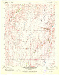 Alabaster Caverns Oklahoma Historical topographic map, 1:24000 scale, 7.5 X 7.5 Minute, Year 1970