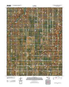 Alabaster Caverns Oklahoma Historical topographic map, 1:24000 scale, 7.5 X 7.5 Minute, Year 2012