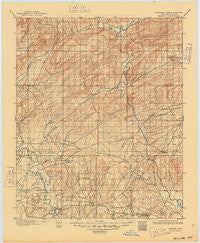 Alikchi Oklahoma Historical topographic map, 1:125000 scale, 30 X 30 Minute, Year 1901