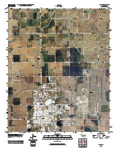 Altus Oklahoma Historical topographic map, 1:24000 scale, 7.5 X 7.5 Minute, Year 2010
